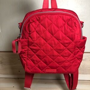 Vera Bradley Women's Performance Twill Convertible Small Backpack